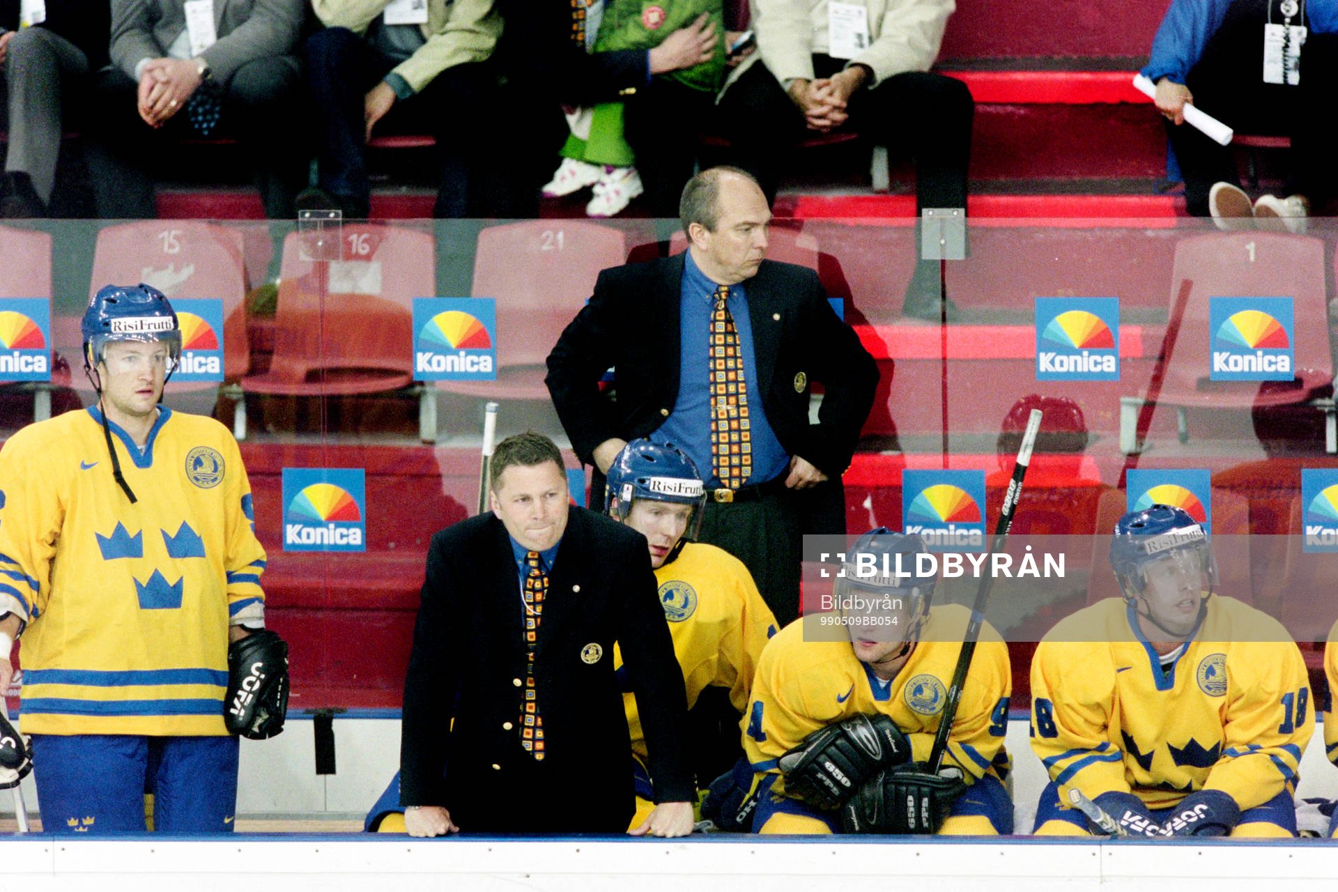 Stephan Lundh och Sune Bergman, tränare i Sverige
