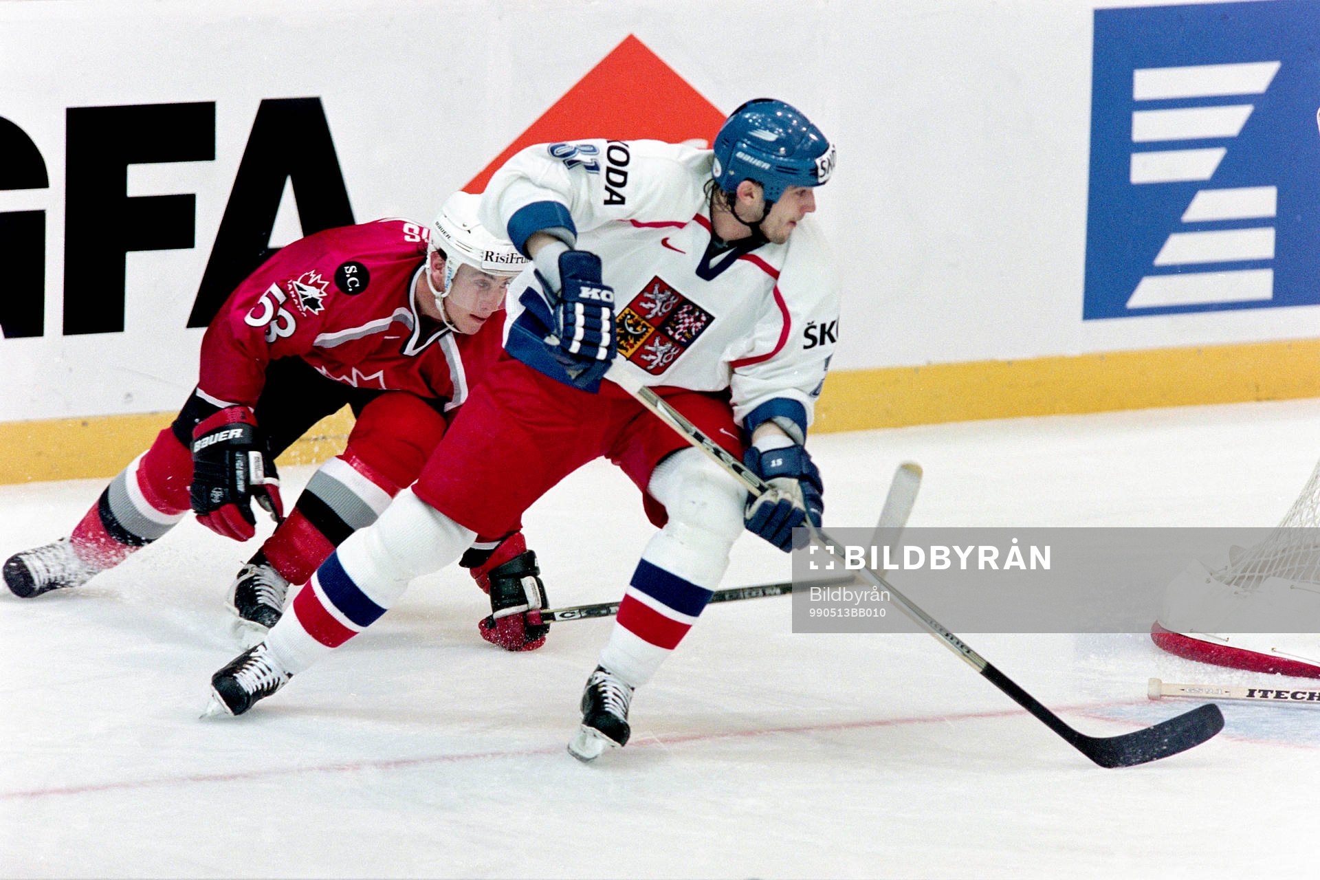 Ishockey, VM, Semifinal, Tjeckien - Kanada, 6-4, 0-0