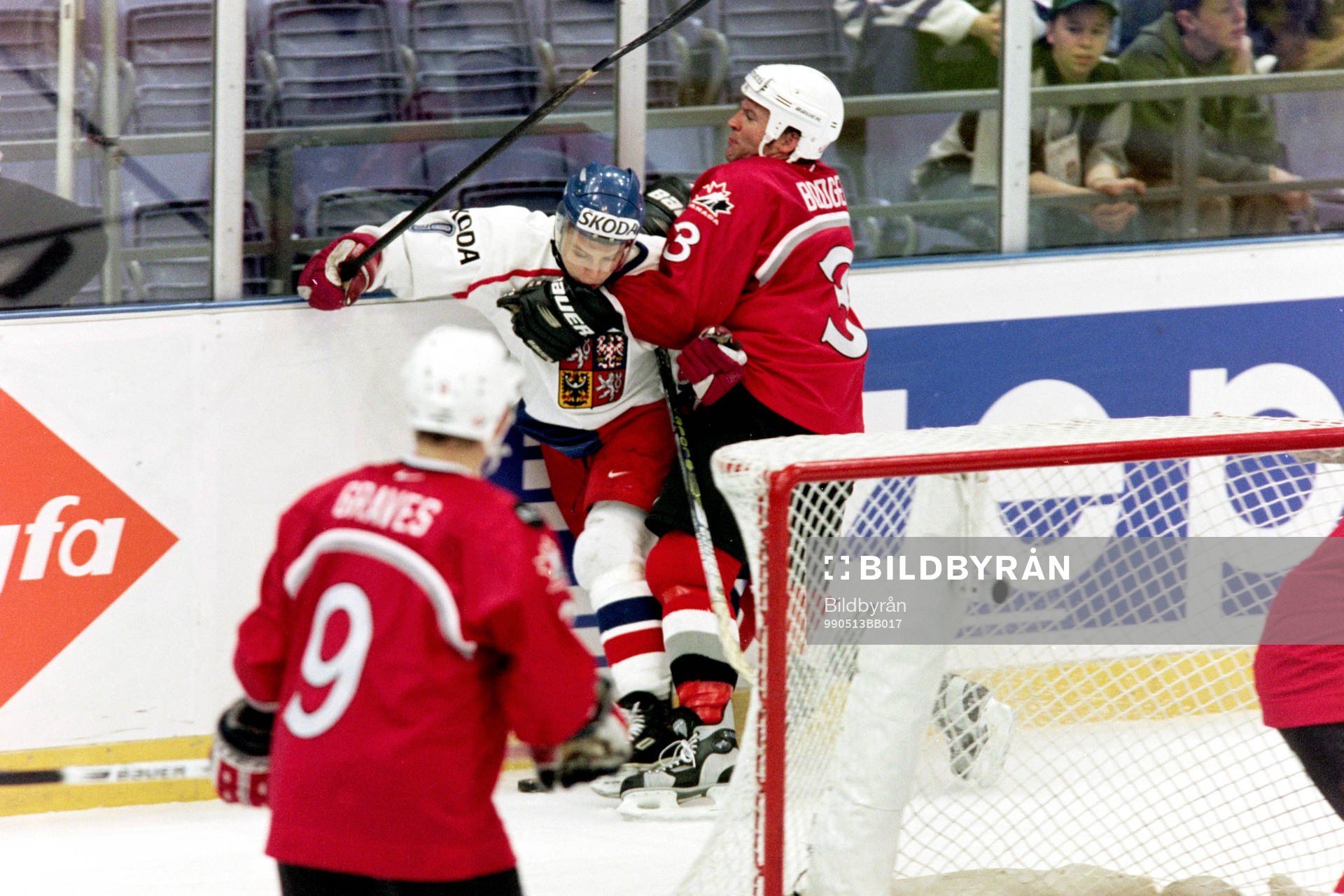 Ishockey, VM, Semifinal, Tjeckien - Kanada, 6-4, 0-0