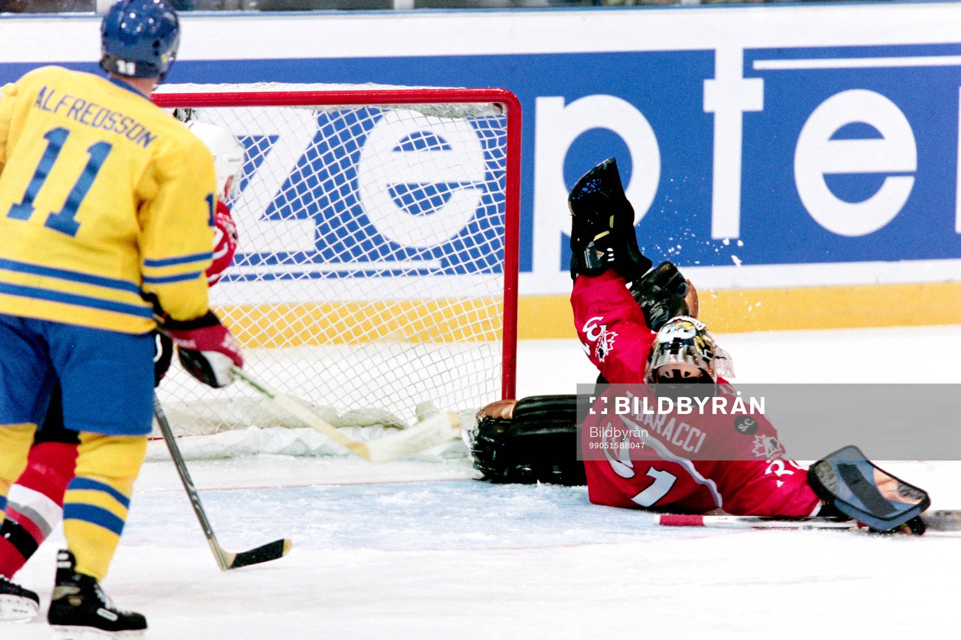 Rick Tabaracci, målvakt i Kanada