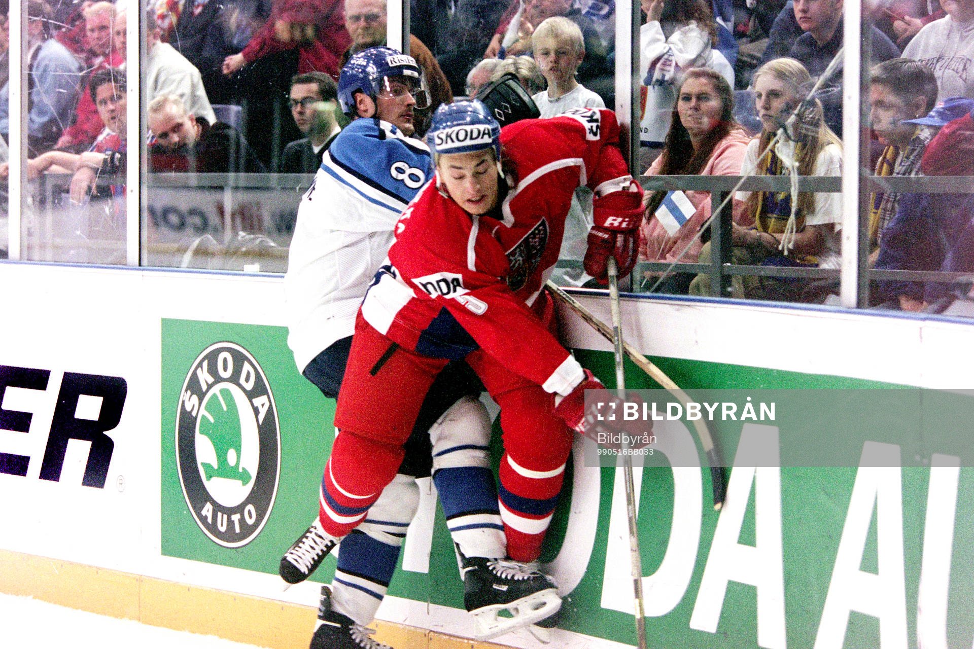 Ishockey, VM, Final 2, Tjeckien - Finland, 1-4, 1-0 i