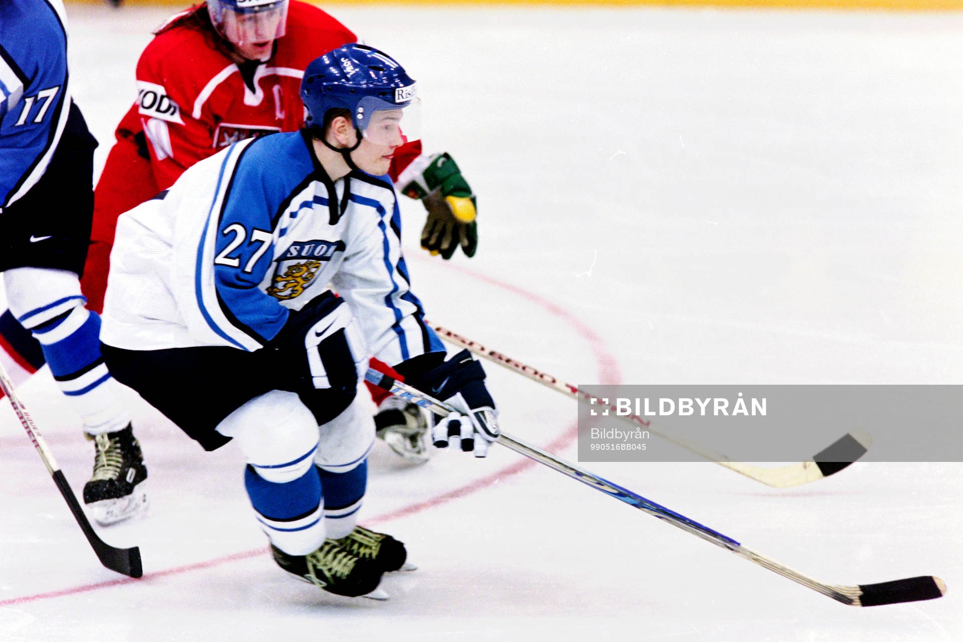 Ishockey, VM, Final 2, Tjeckien - Finland, 1-4, 1-0 i