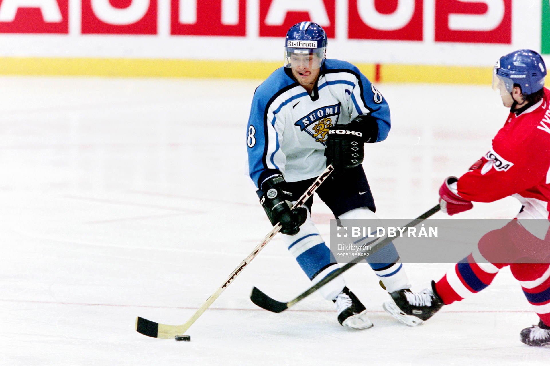 Ishockey, VM, Final 2, Tjeckien - Finland, 1-4, 1-0 i