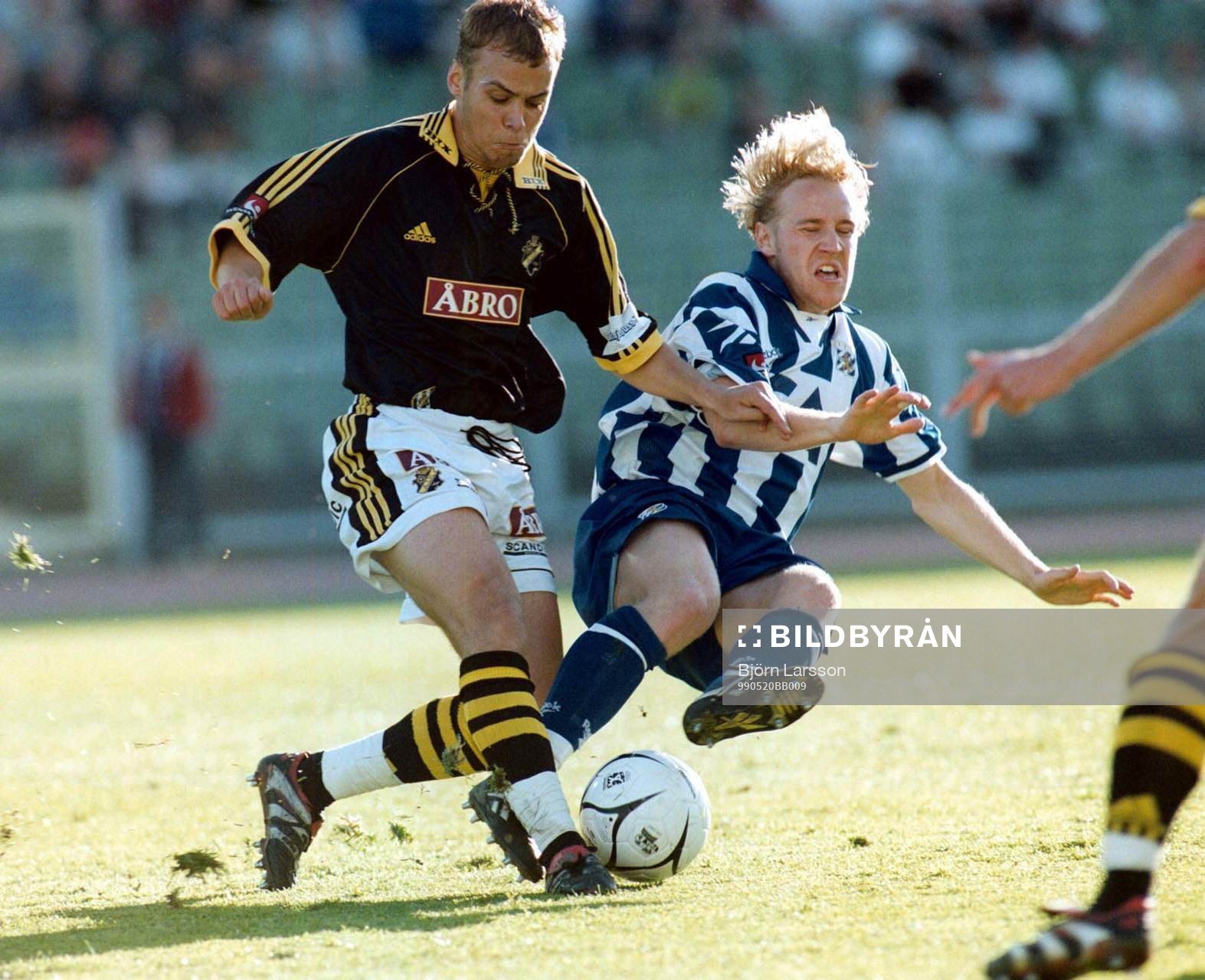 Tomas Gustafsson och Pär Karlsson 
© Bildbyrån - 50080