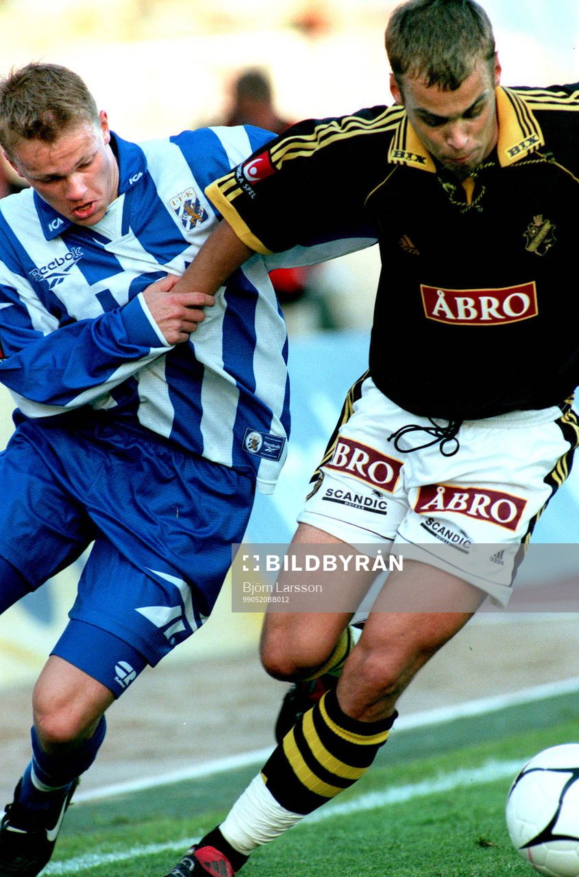  Erik Nevland, Göteborg och Tomas Gustafsson, AIK
© Bildbyrån - 50080