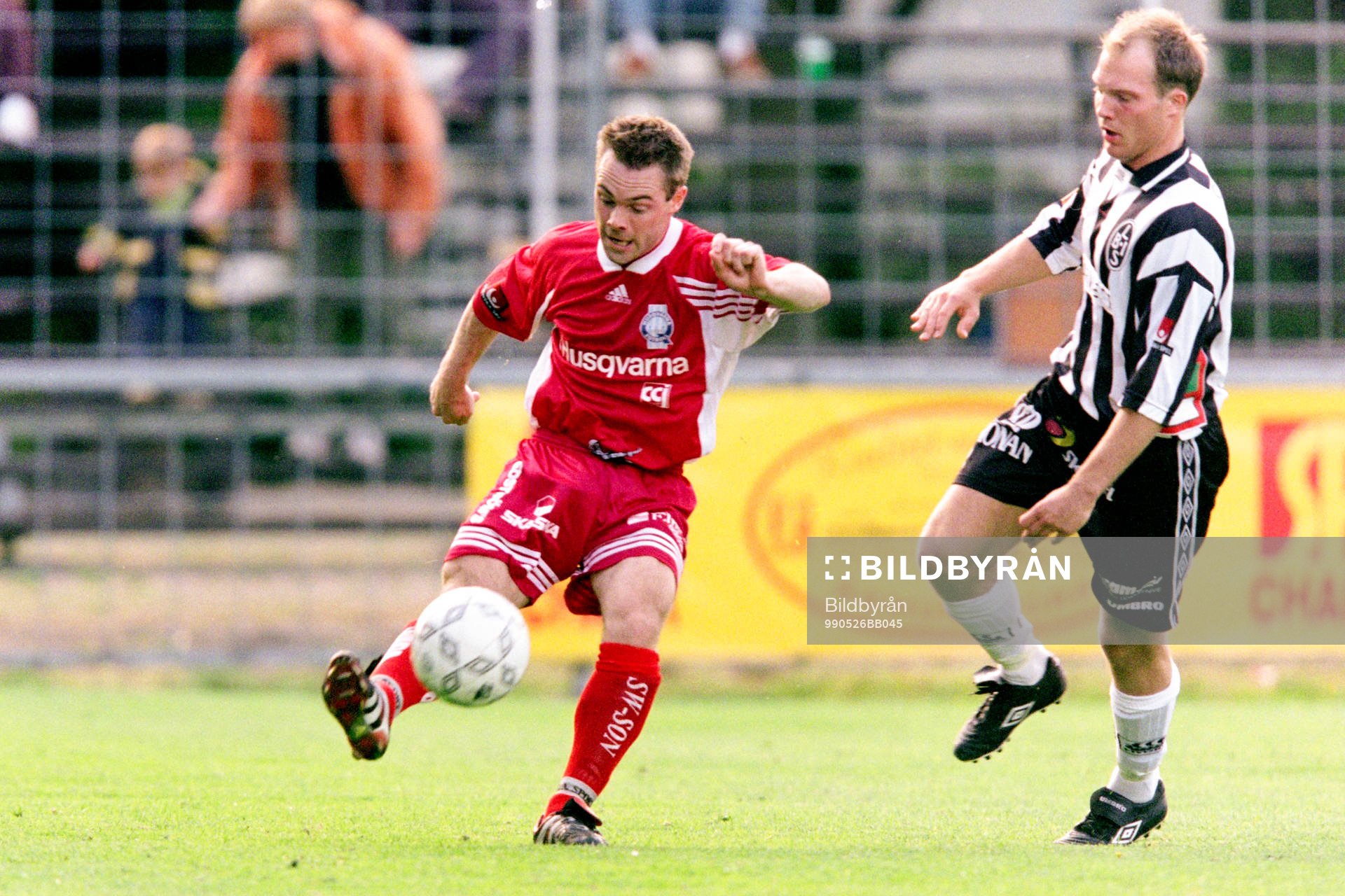 Fotboll, Div 1 Södra, Landskrona - Husqvarna FF, 1-1