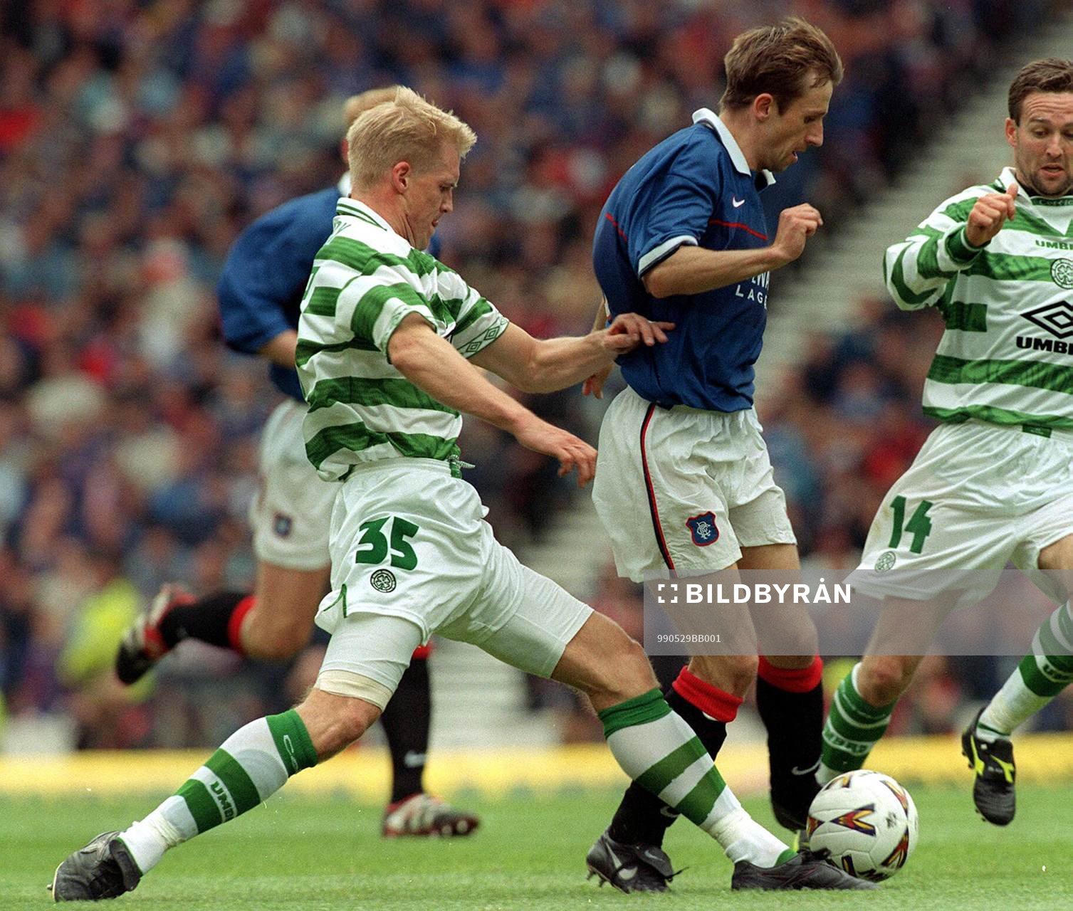 Johan Mjällby, Celtic och Neil McCann, Glasgow