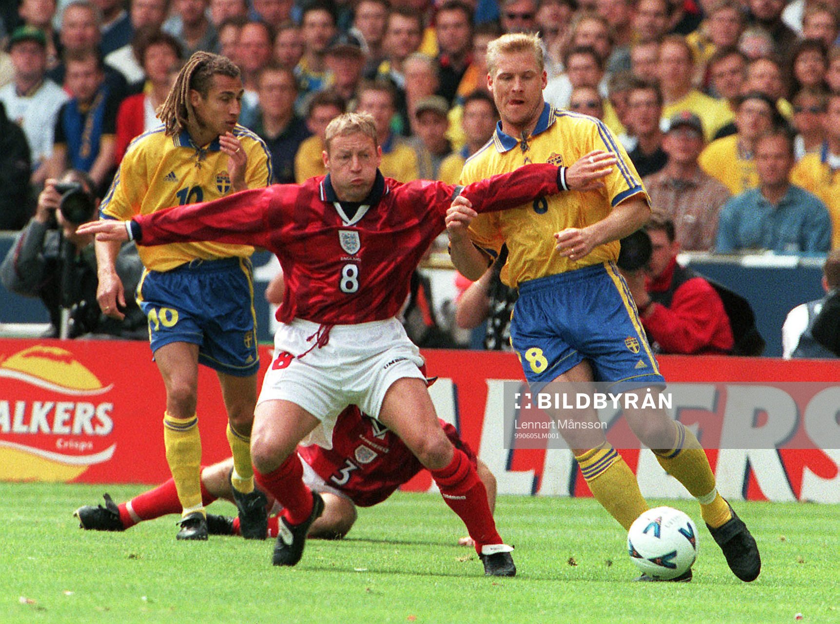 Henrik Larsson, David Batty och Johan Mjällby