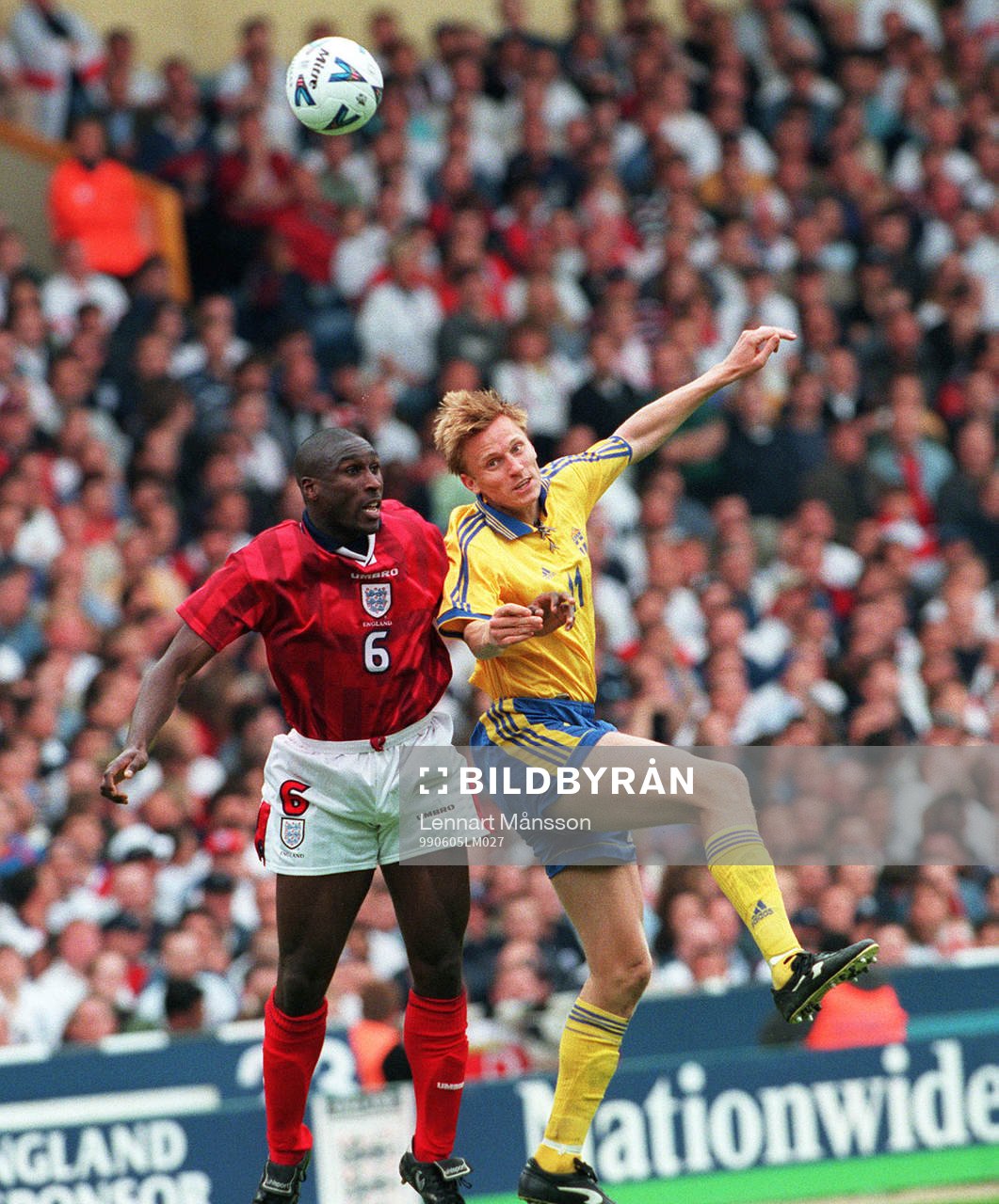Sol Campbell och Kennet Andersson