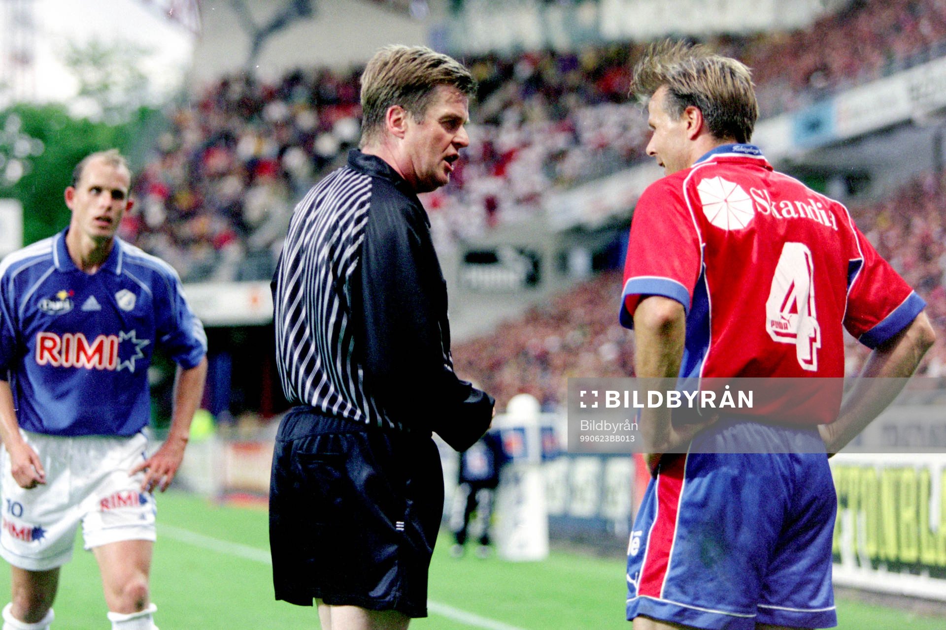 Christer Fällström, Domare och Roland Nilsson, Helsingborg