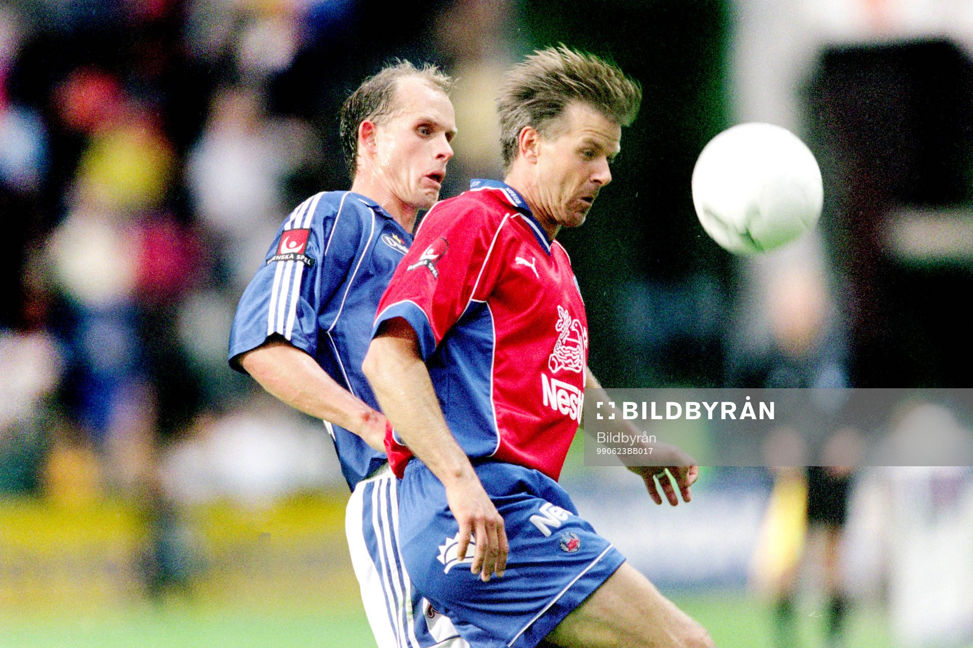 Henrik Bertilsson, Halmstad och Roland Nilsson, Helsingborg