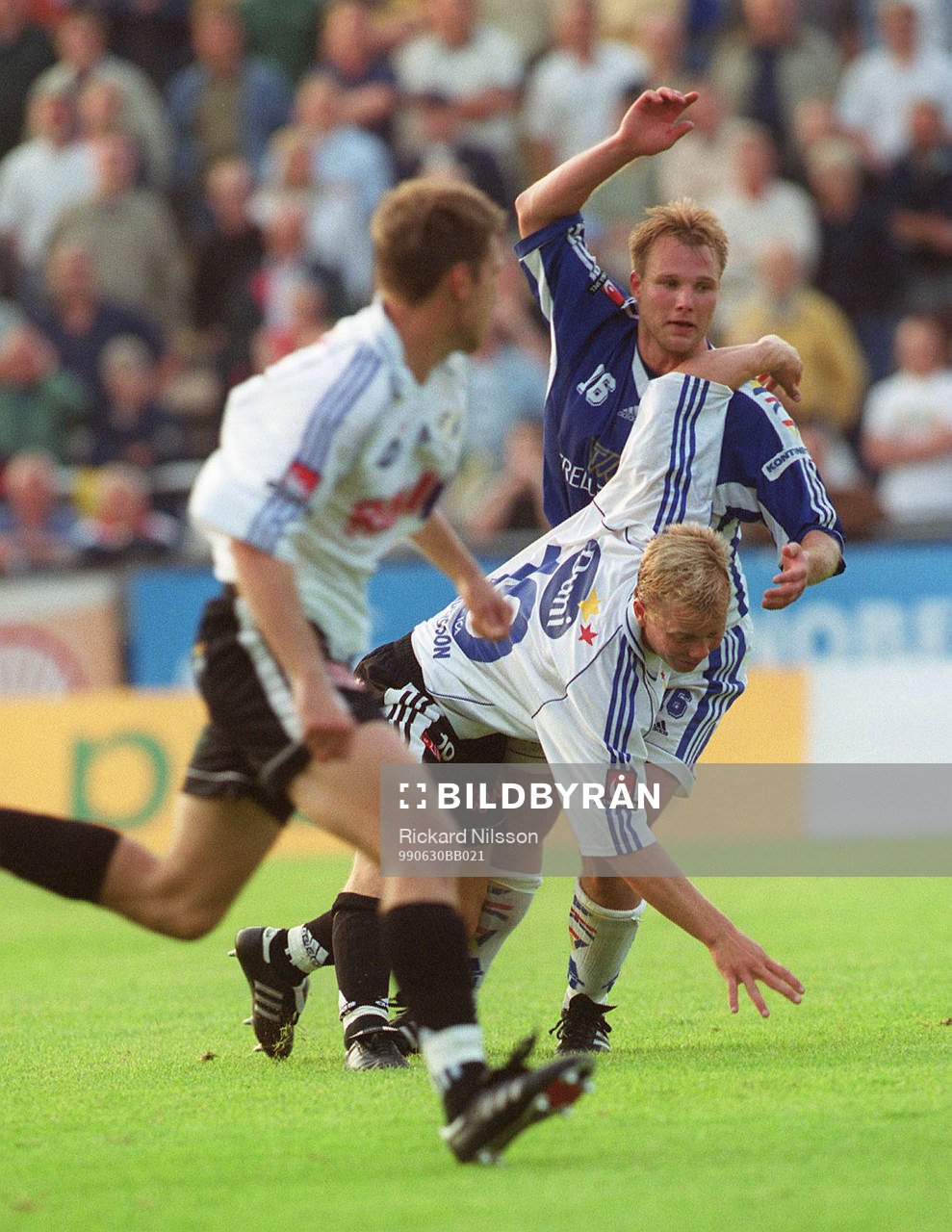Robert Andersson, Halmstad, och Anders Friberg, Trelleborg