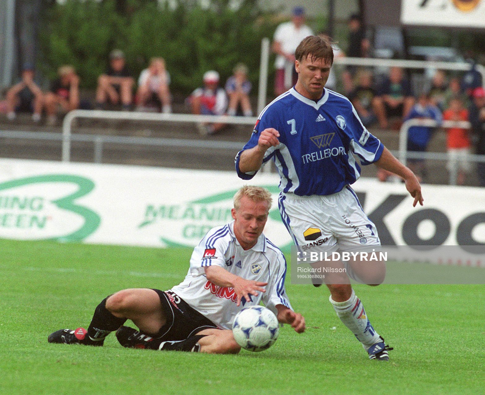Peter Lennartsson, Halmstad och Jens Svensson, Trelleborg