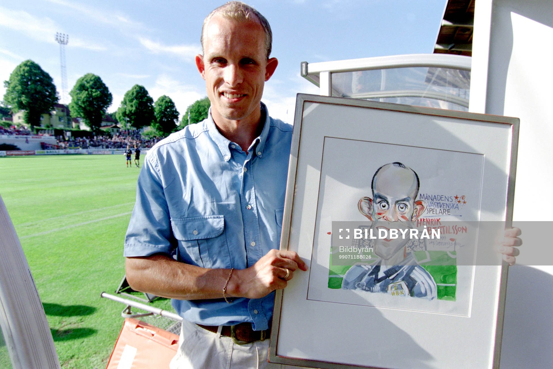 Henrik Bertilsson, Halmstad, månadens västsvenska spelare