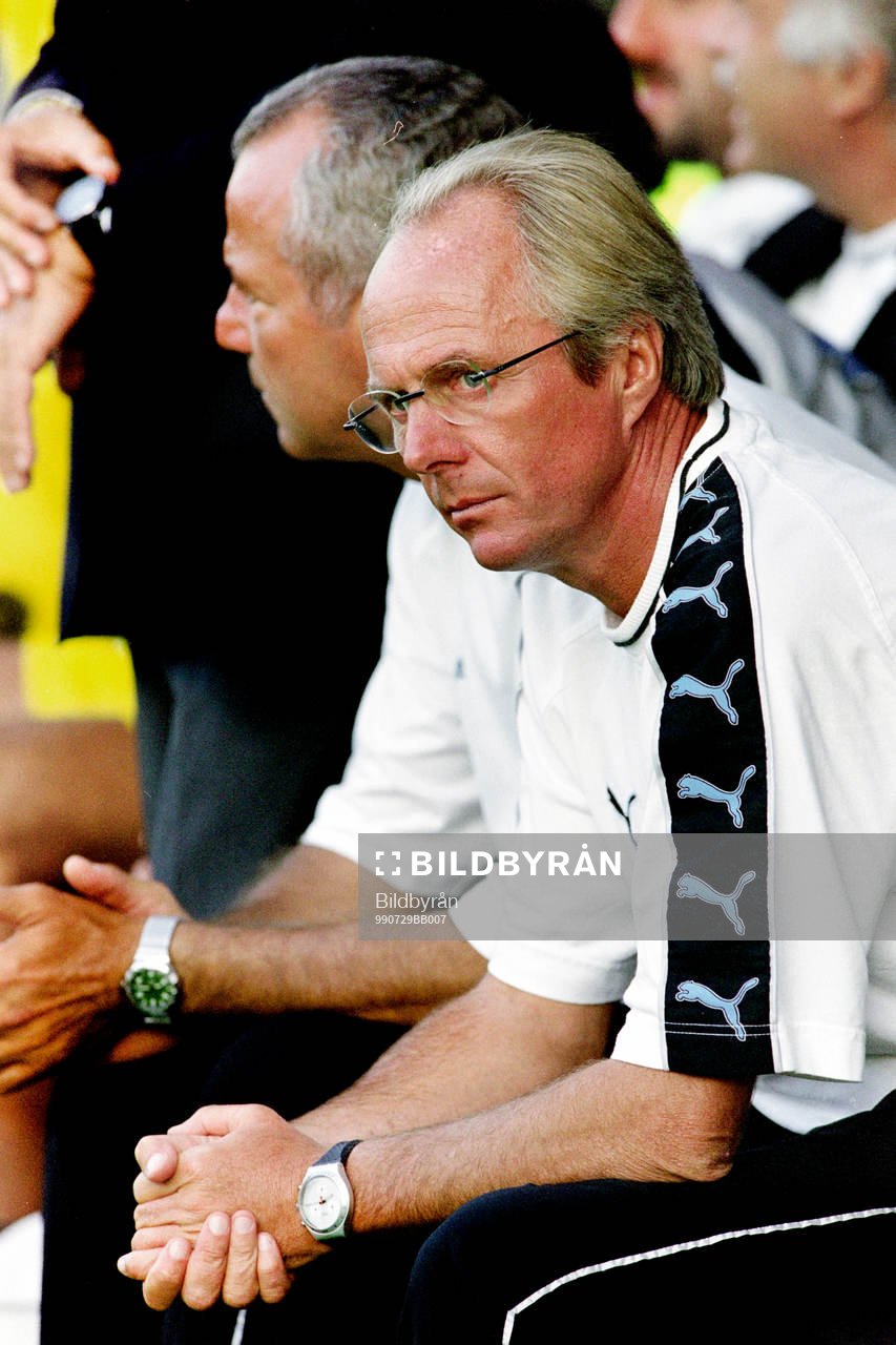 Sven-Göran Eriksson, tränare i Lazio