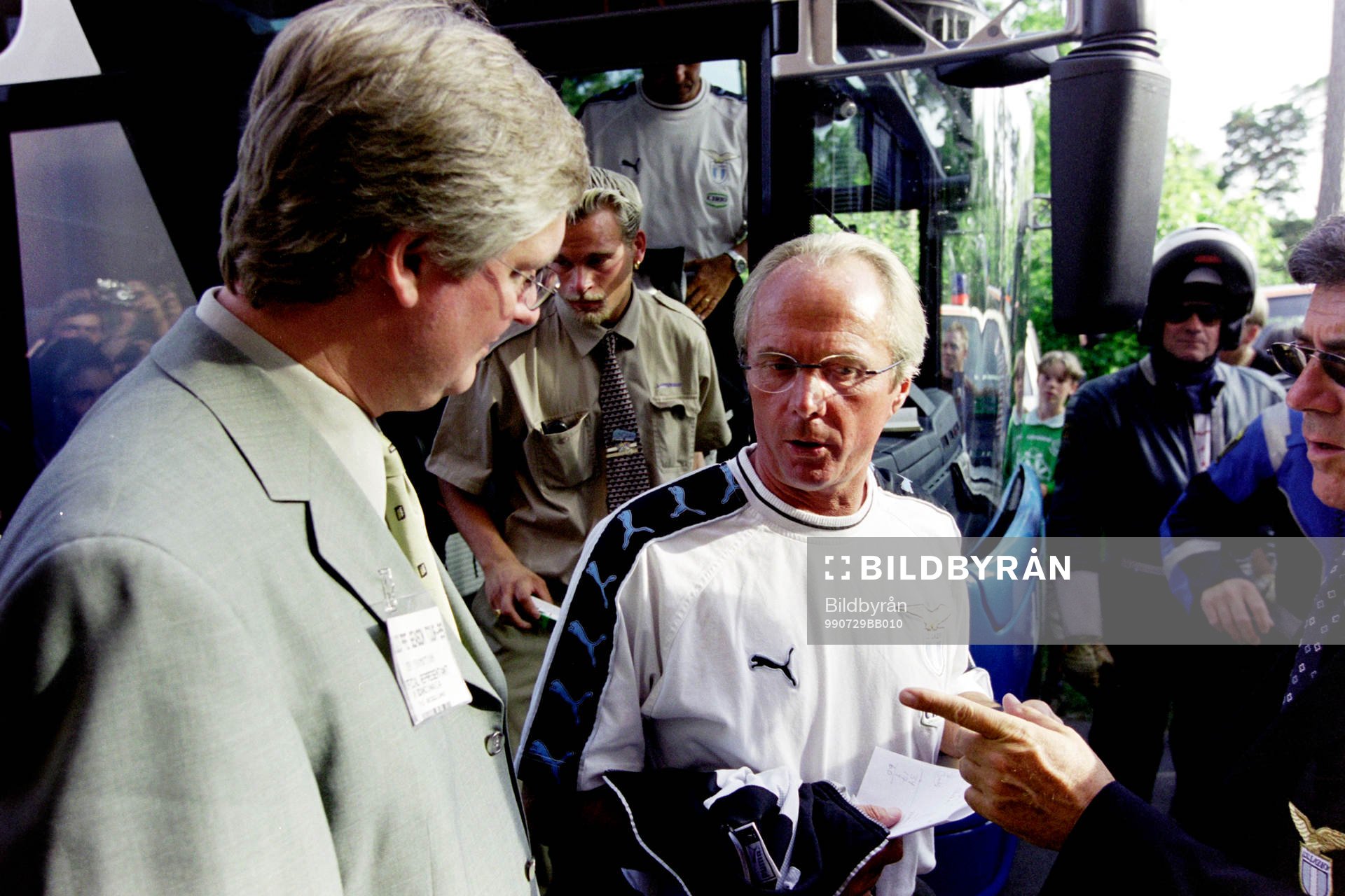 Sven-Göran Eriksson, tränare i Lazio