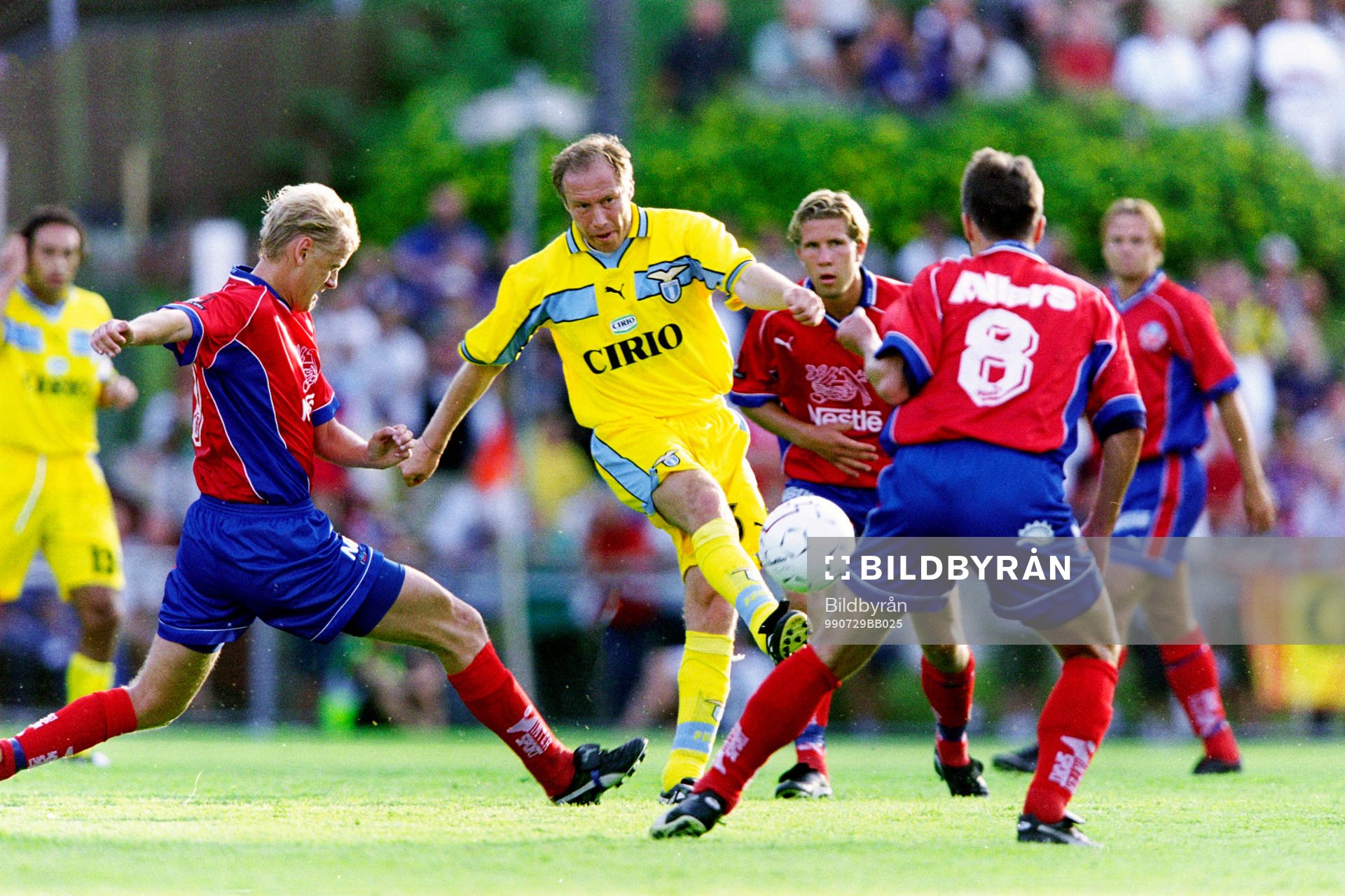 Fotboll, Vänskapsmatch, Helsingborg - Lazio