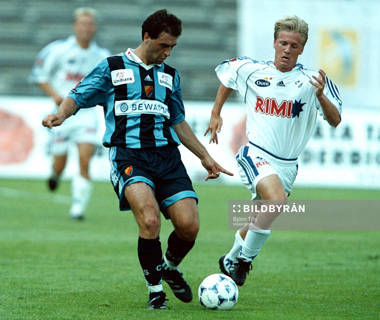 Djurgården - Halmstad. Pierre Gallo