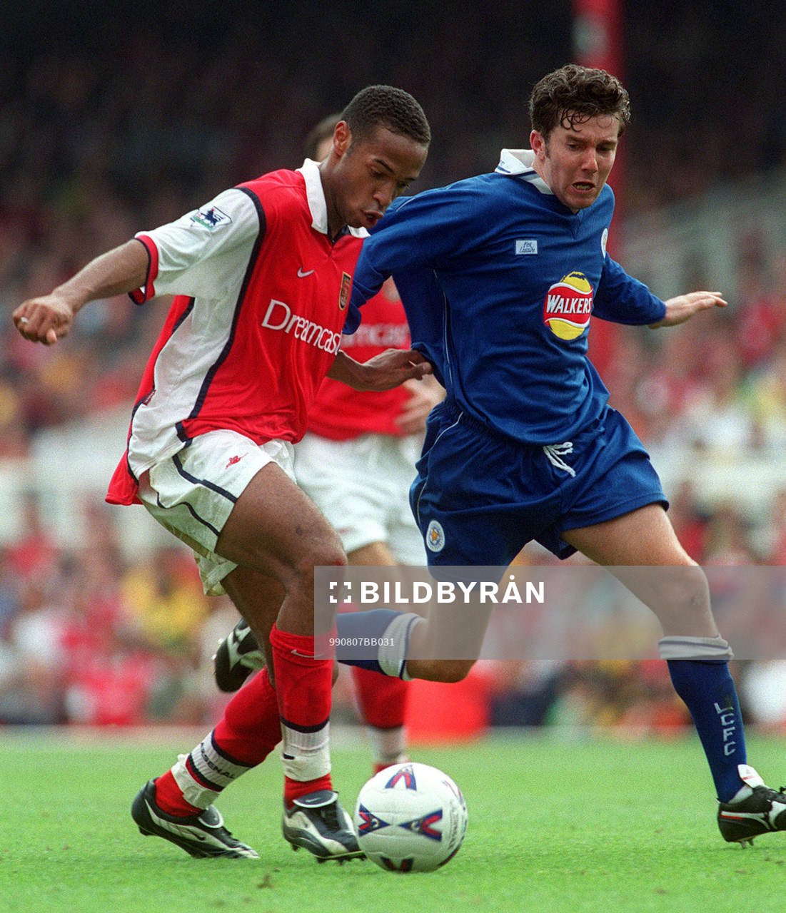 Thierry Henry och Muzzy Izzet (Mustaf Izzet)