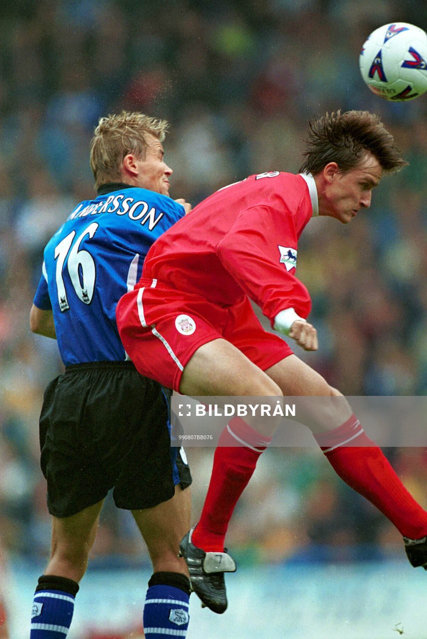 Niclas Alexandersson och Vladimir Smicer
