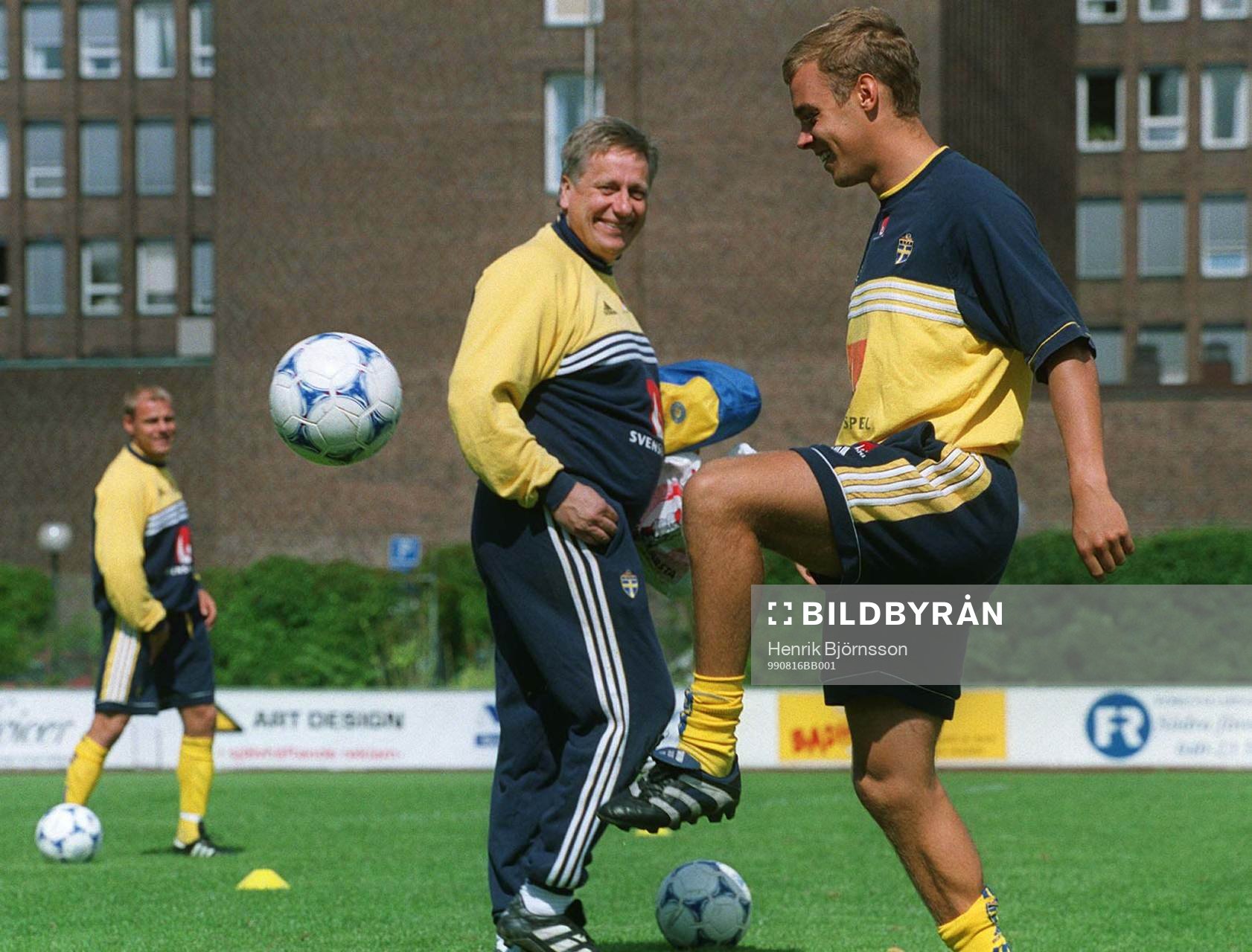 Tommy Söderberg, förbundskapten och Tomas Gustafsson,