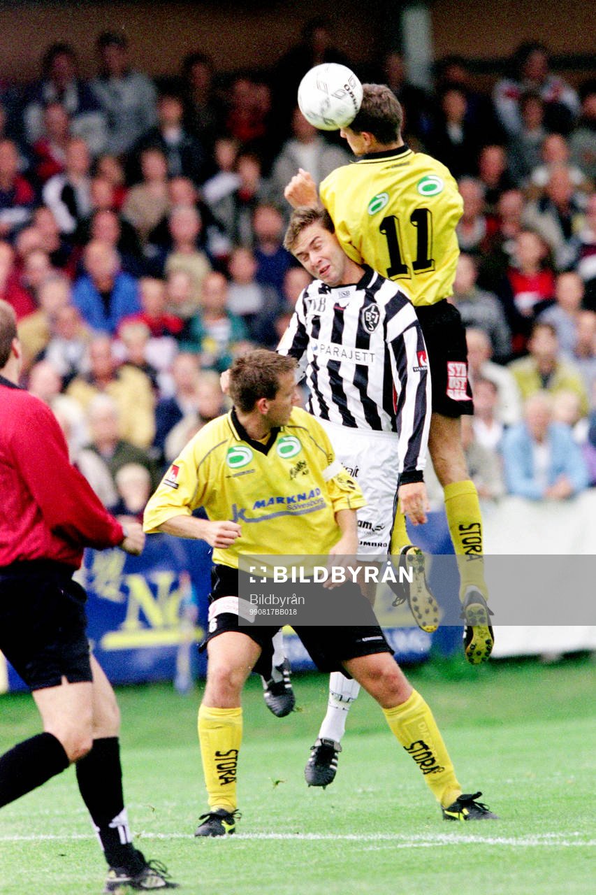 Thomas Westergren, Mjällby i en nickduell