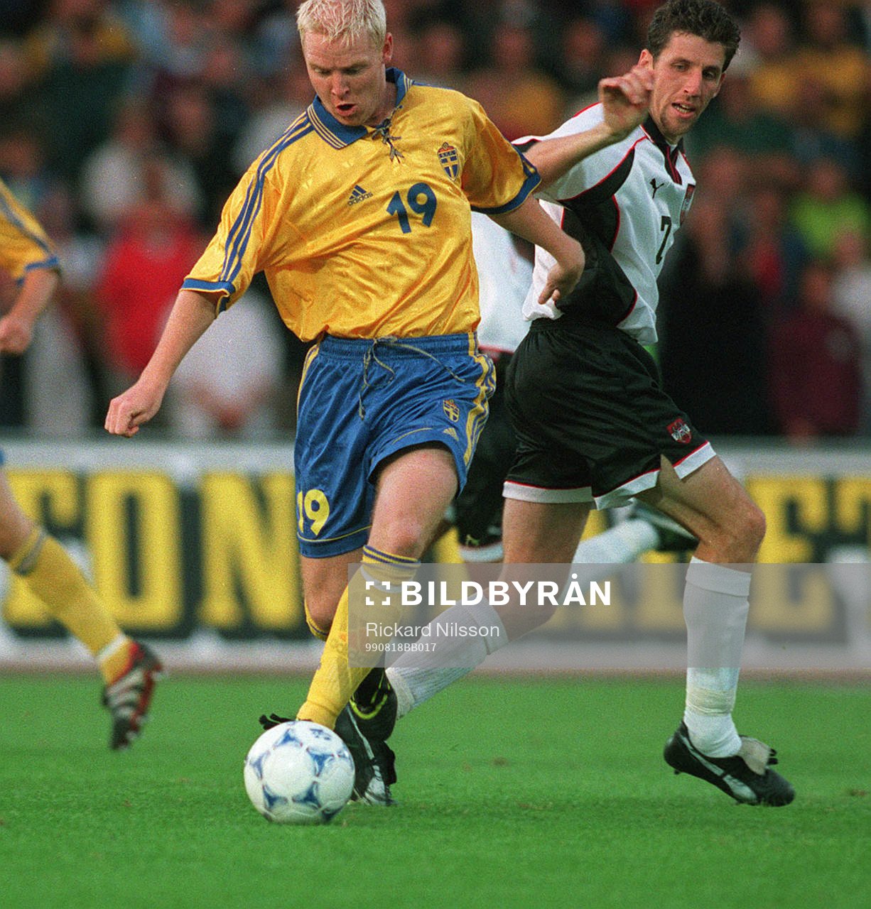 Sverige - Österrike: Jörgen Pettersson