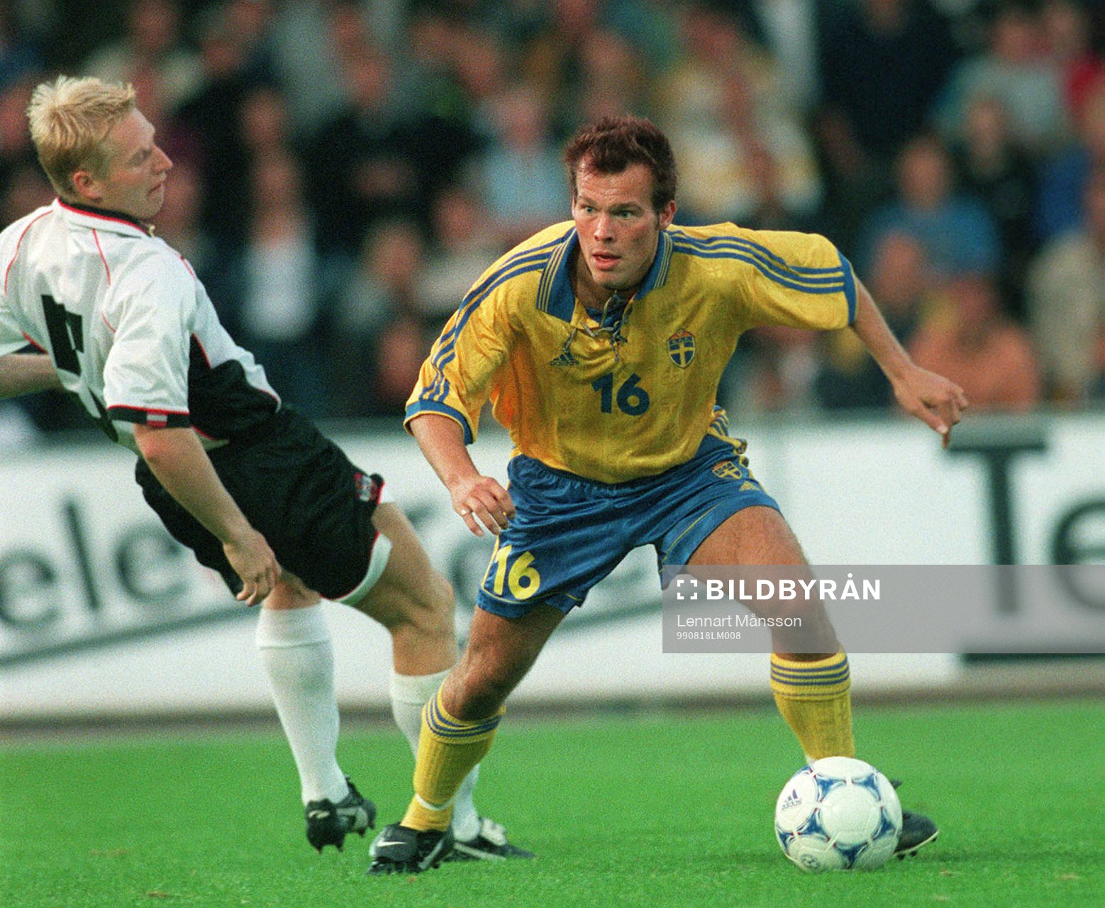 Sverige - Österrike: Fredrik Ljungberg