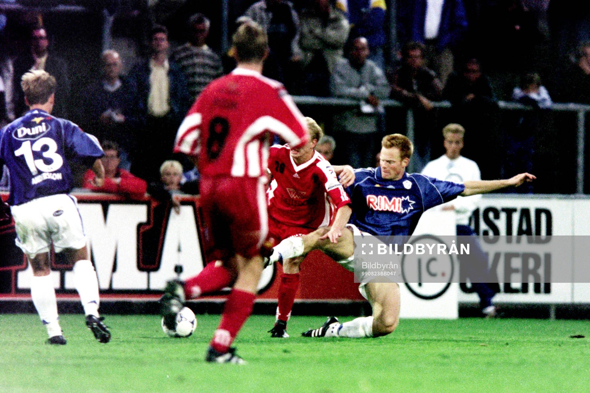 Johan Andersson, Trelleborg uppvaktas av halmstads Michael