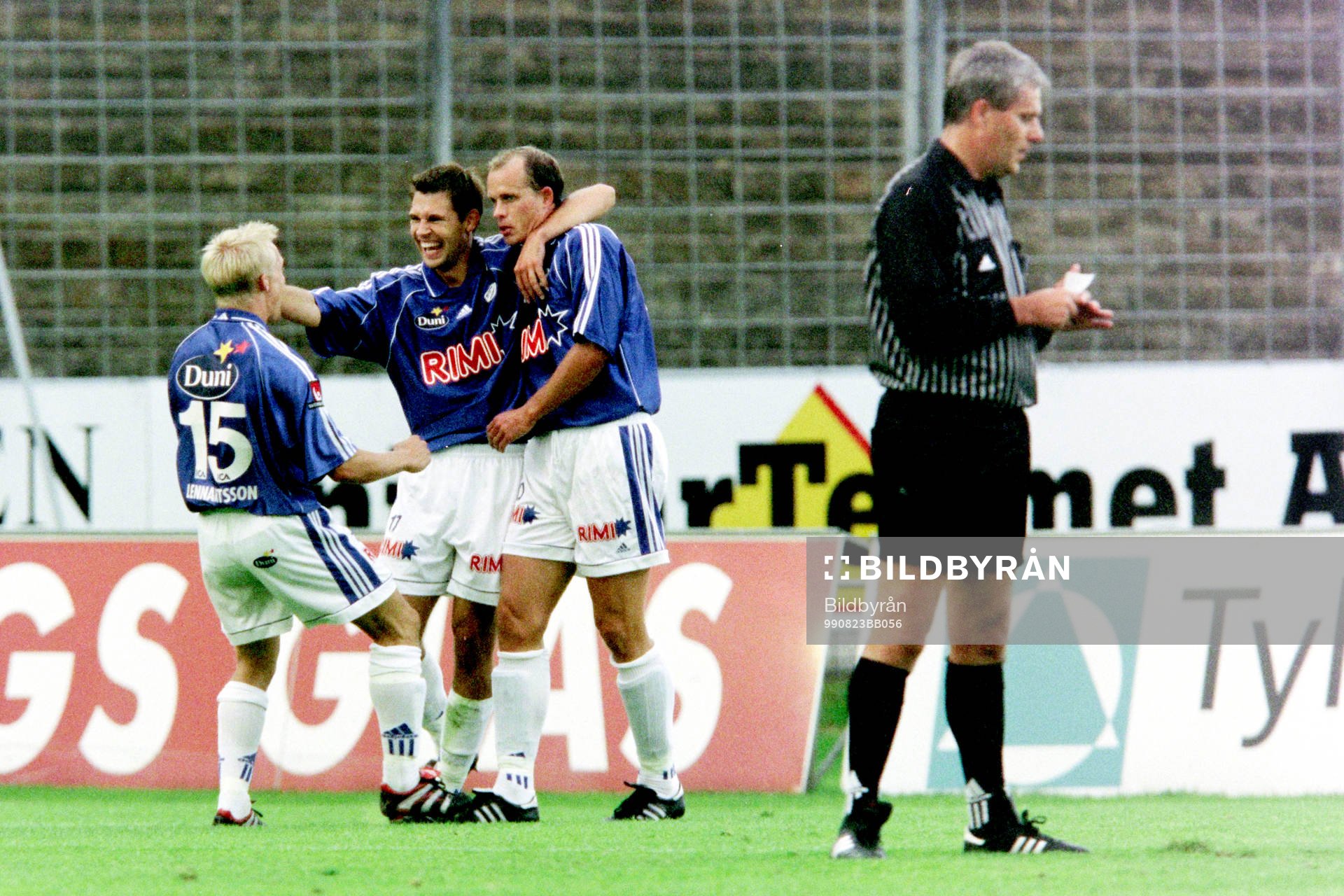 Peter Lennartsson, Stefan Selakovic och Henrik Bertilsson,