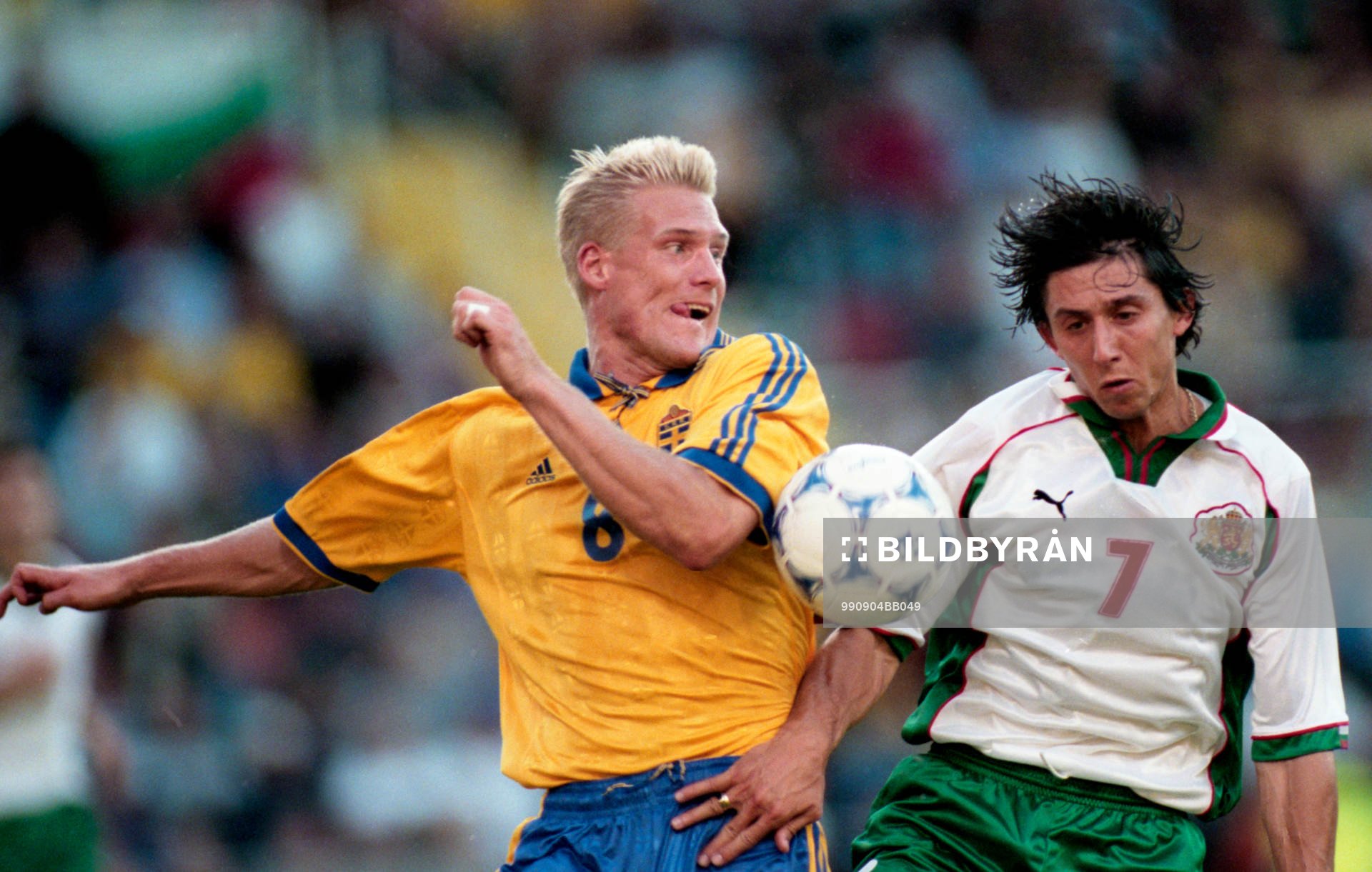 Johan Mjällby, Sverige och Daniel Borimirov, Bulgarien