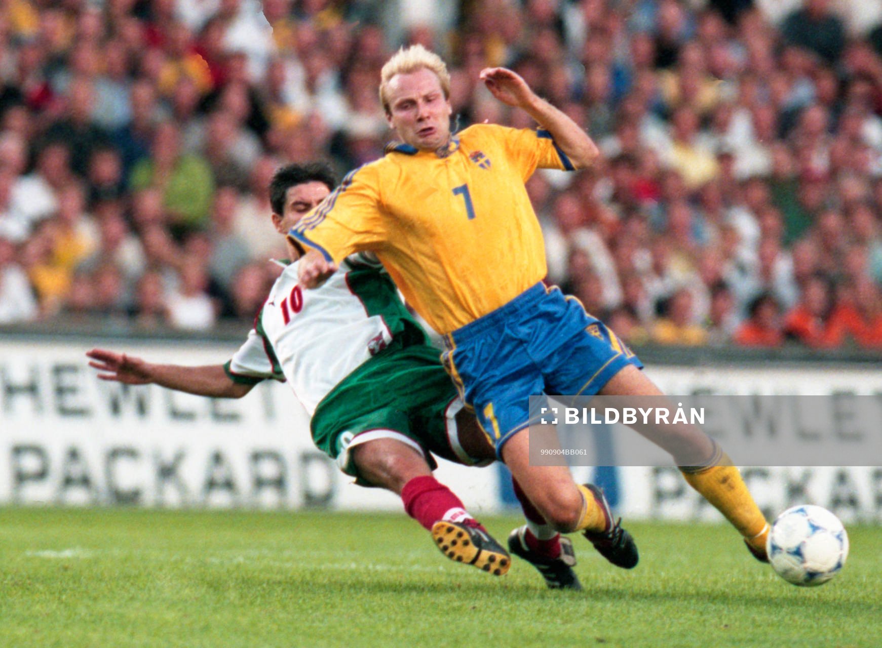 Håkan Mild, Sverige attackeras av Milen Petkov, Bulgarien