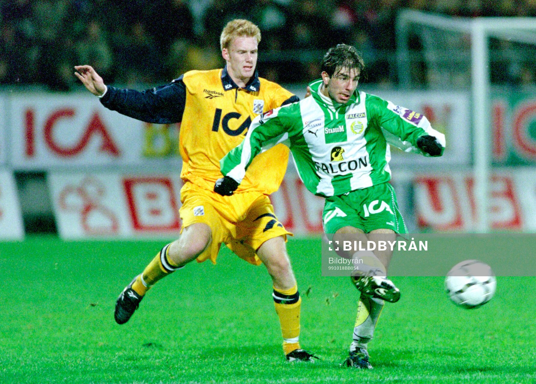 Hammarbys Kennedy Bakircioglu, Göteborgs Patric Andersson