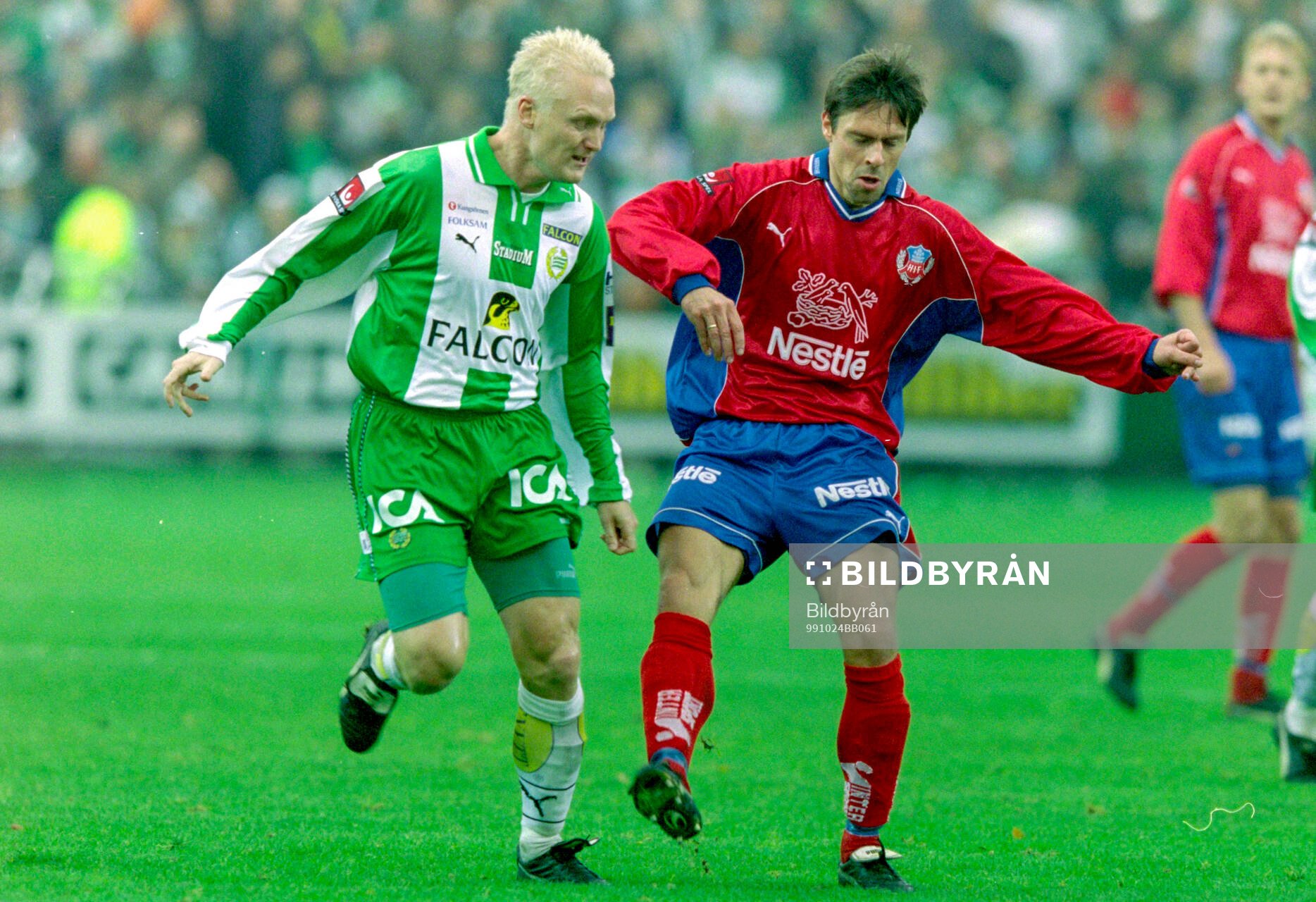 Hammarbys Christer Fursth mot Helsingborgs Lars Bakkerud