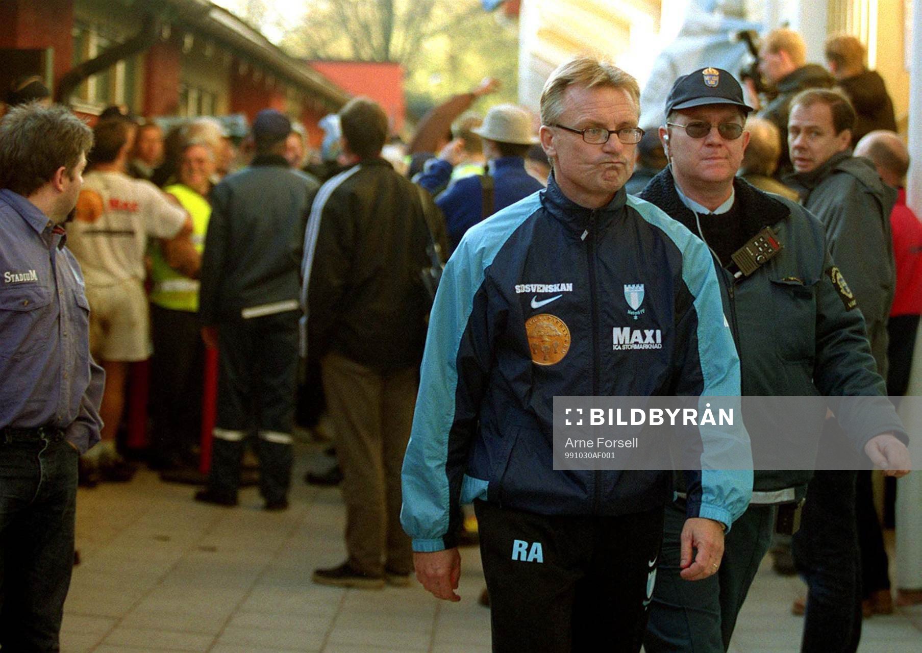 Roland Andersson, tränare i Malmö FF