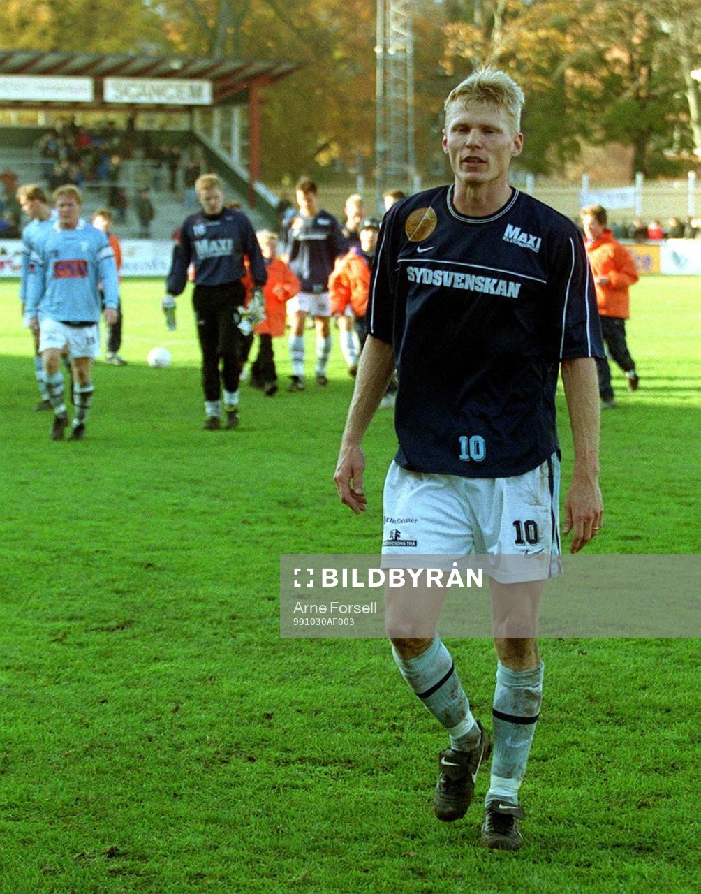 Mats Lilienberg, Malmö FF lämnar planen