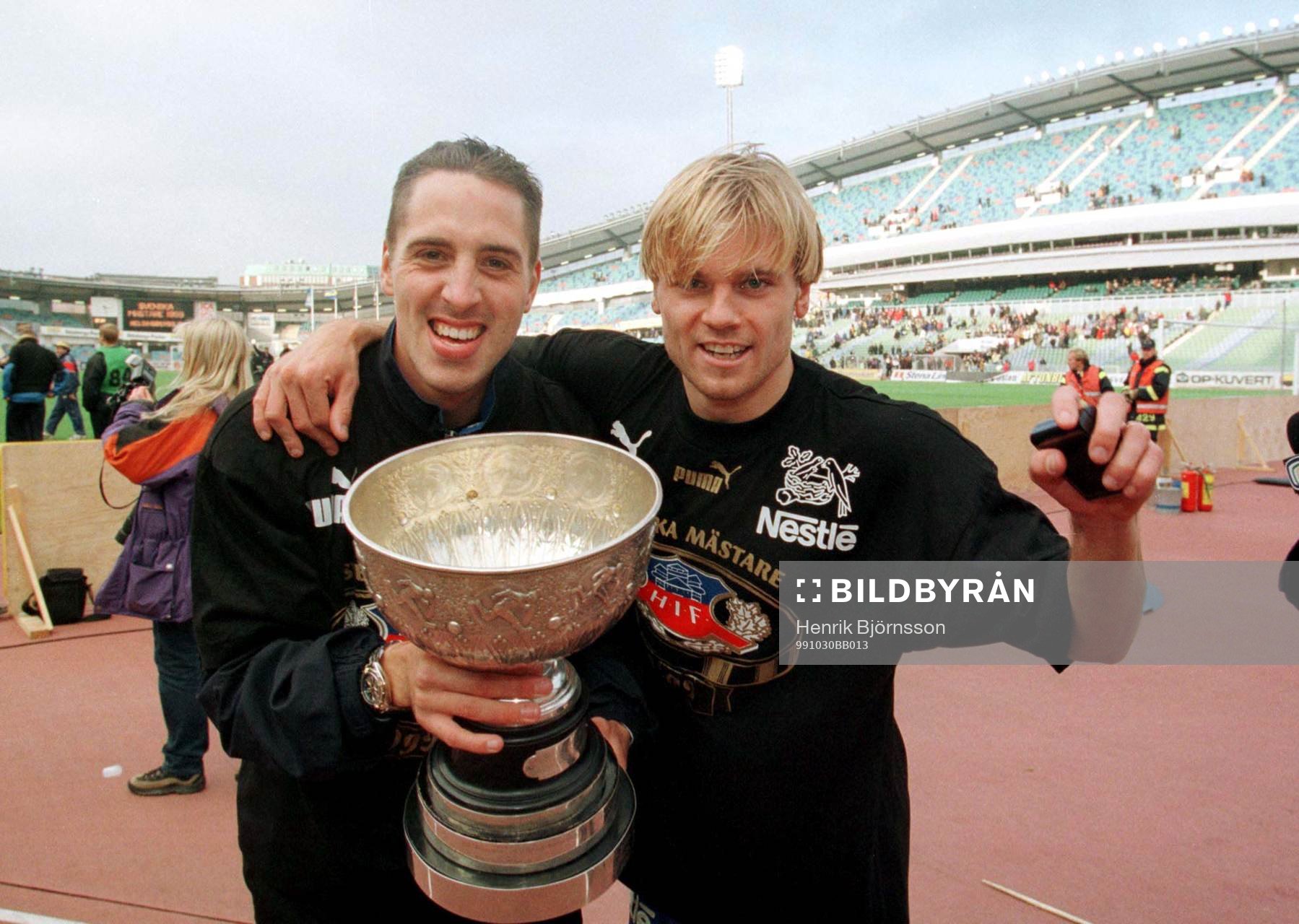 Magnus Powell och Mattias Jonson, Helsingborg, med von