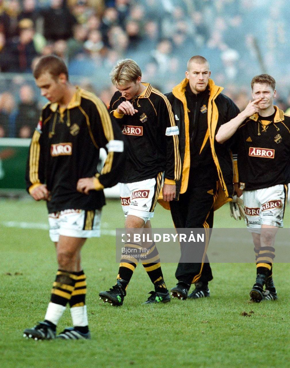 Tomas Gustafsson, Andreas Andersson, Lee Baxter och Karl