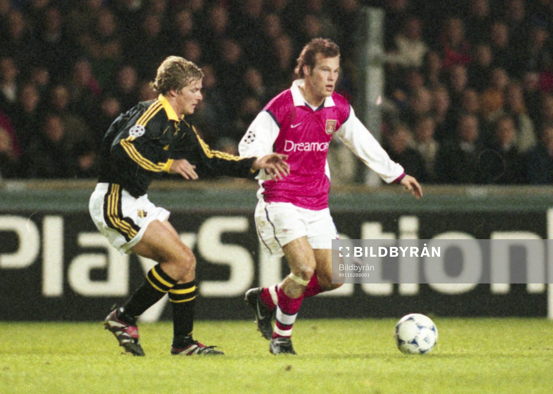 Daniel Tjernström, AIK och Fredrik Ljungberg, Arsenal