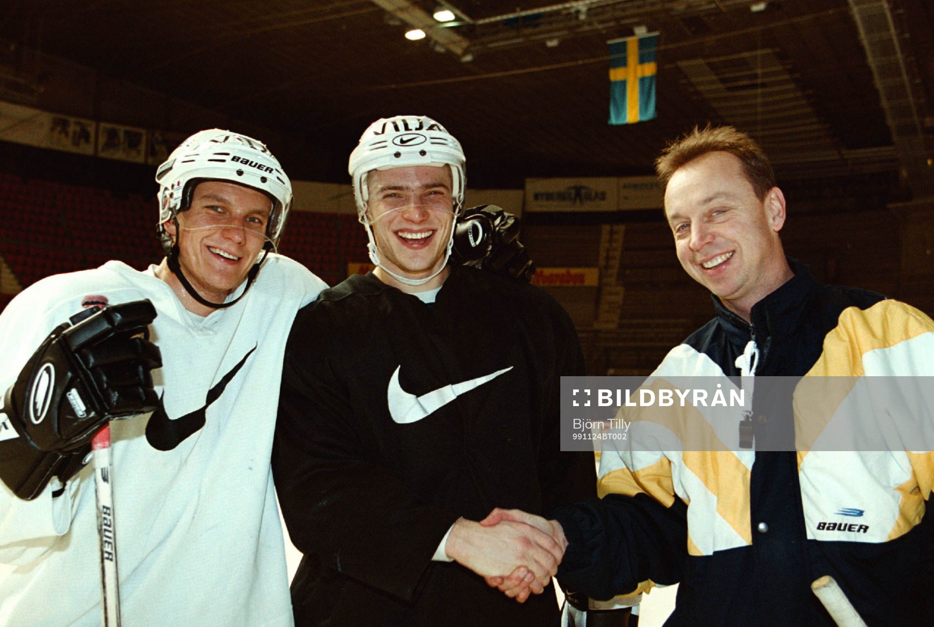 Jarkko Varvio, Jukka Tiilikainen och Pär Mårts i AIK