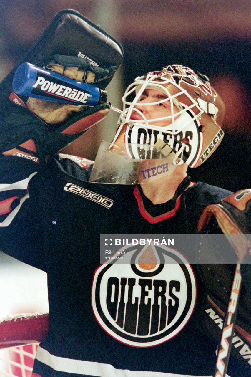 Tommy Salo, målvakt, Edmonton Oilers