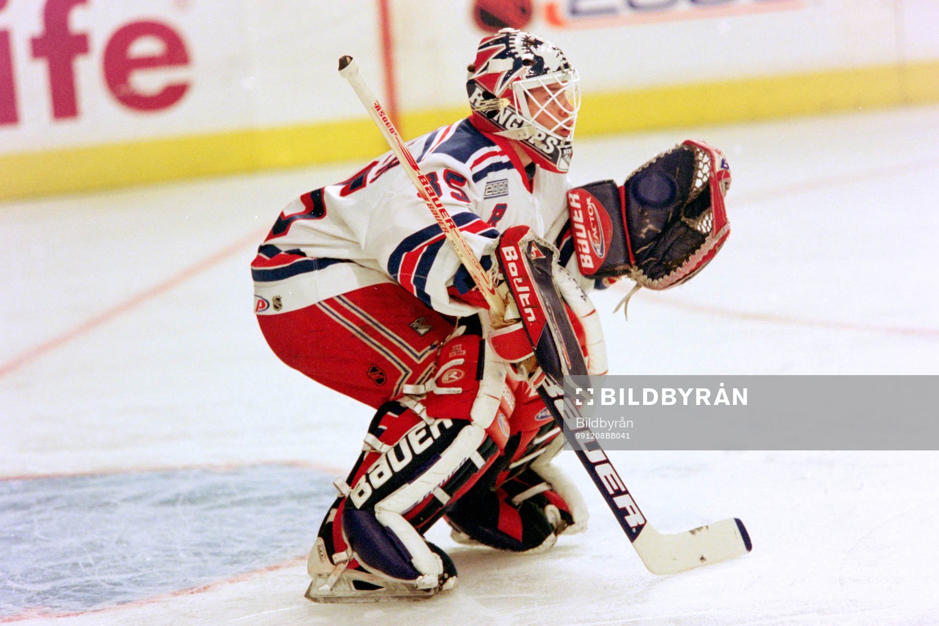 Mike Richter, målvakt, New York Rangers