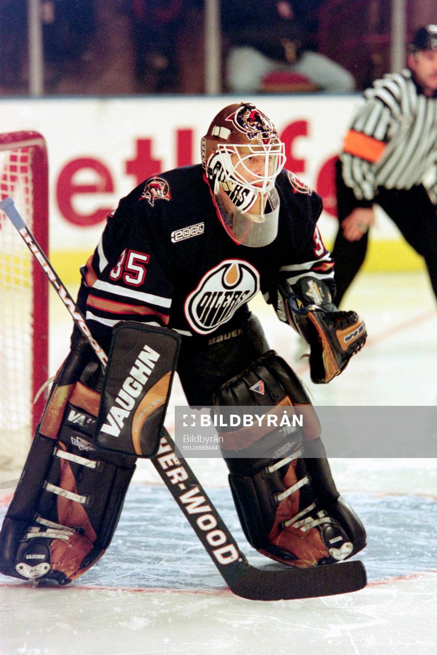 Tommy Salo, målvakt, Edmonton Oilers