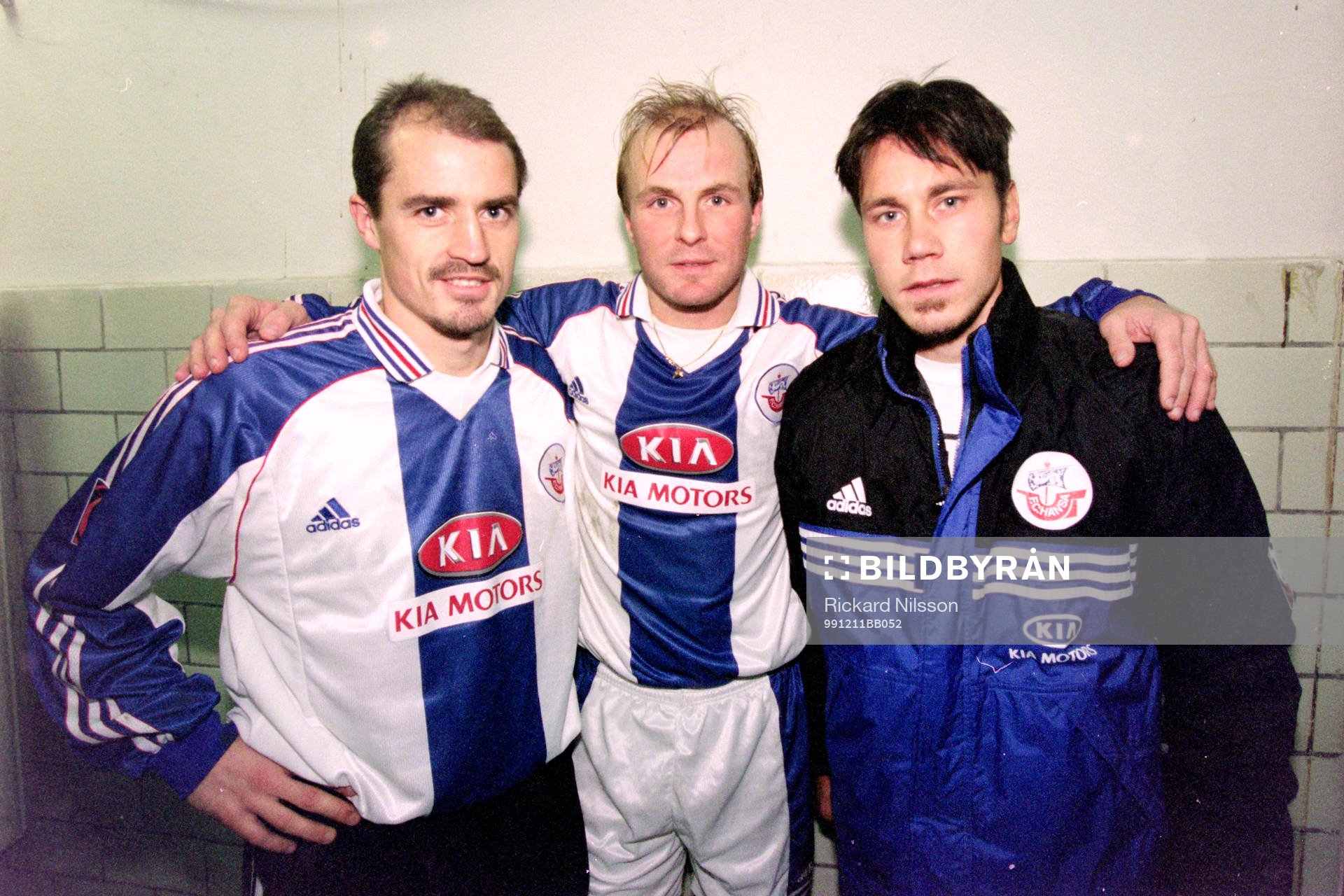 Magnus Arvidsson, Peter Wibrån och Marcus Lantz, Hansa