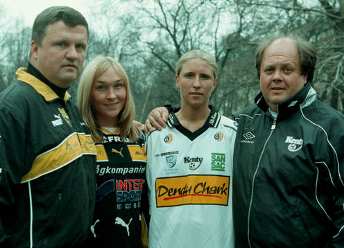 Rickard Holm Lund och Frida Östberg, Umeå och Anna Eriksson och Mikael Bjurbäck, BK Kenty.