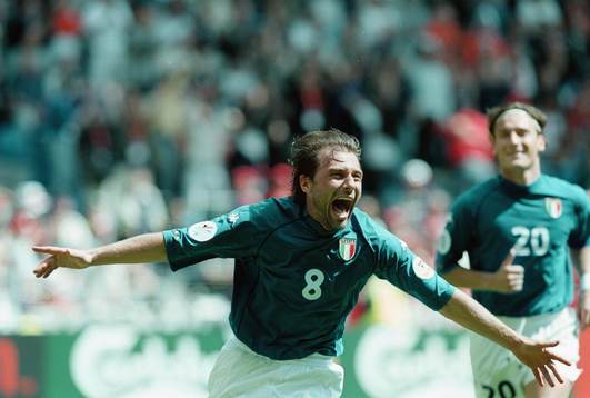 Antonio Conte, Italien har nätat och Francesco Totti