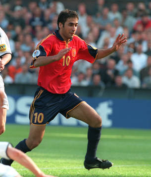 Fotboll, EM. Spanien - Norge.
