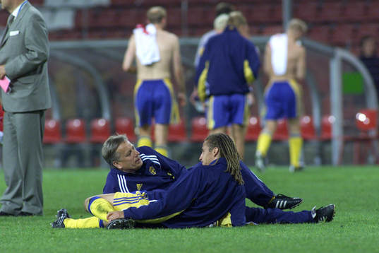 Eindhoven, Fotboll, EM i Holland / Belgien, Sverige -