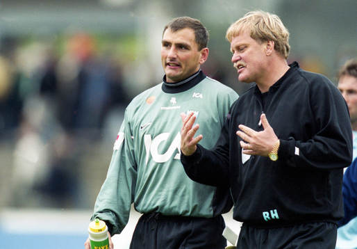  Jonnie Fedel, målvakt och Ronnie Hellström, målvaktstränare, Malmö.