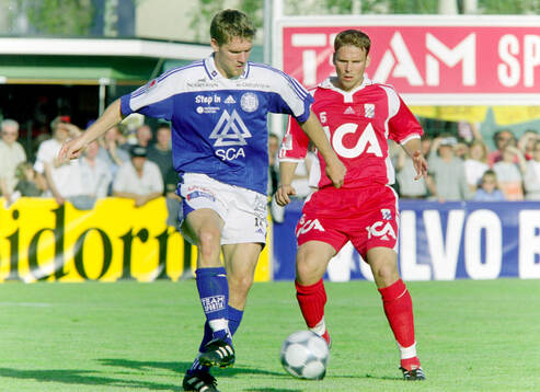 Sundsvalls Jon Ericsson före Göteborgs Steinar Pedersen